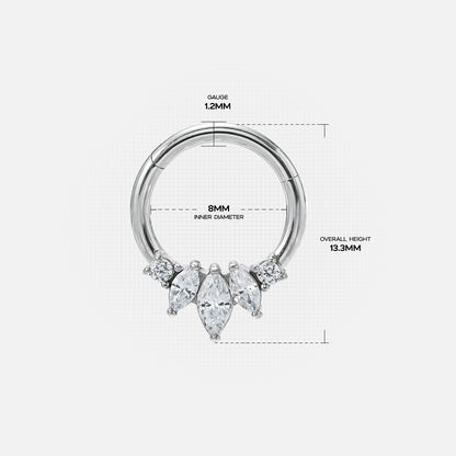 ELEGANT SPARKLE SEPTUM CLICKER