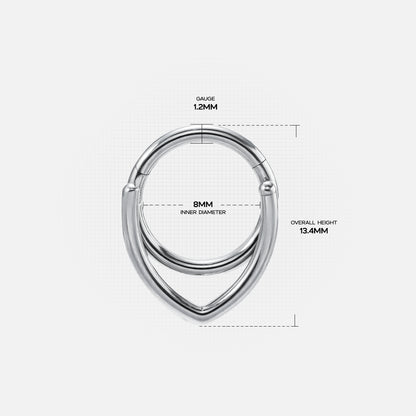 MINIMALIST CHIC SEPTUM CLICKER