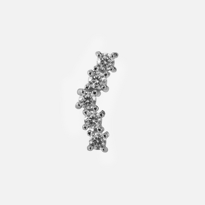 TIMELESS SPARKLE FLAT BACK STUD