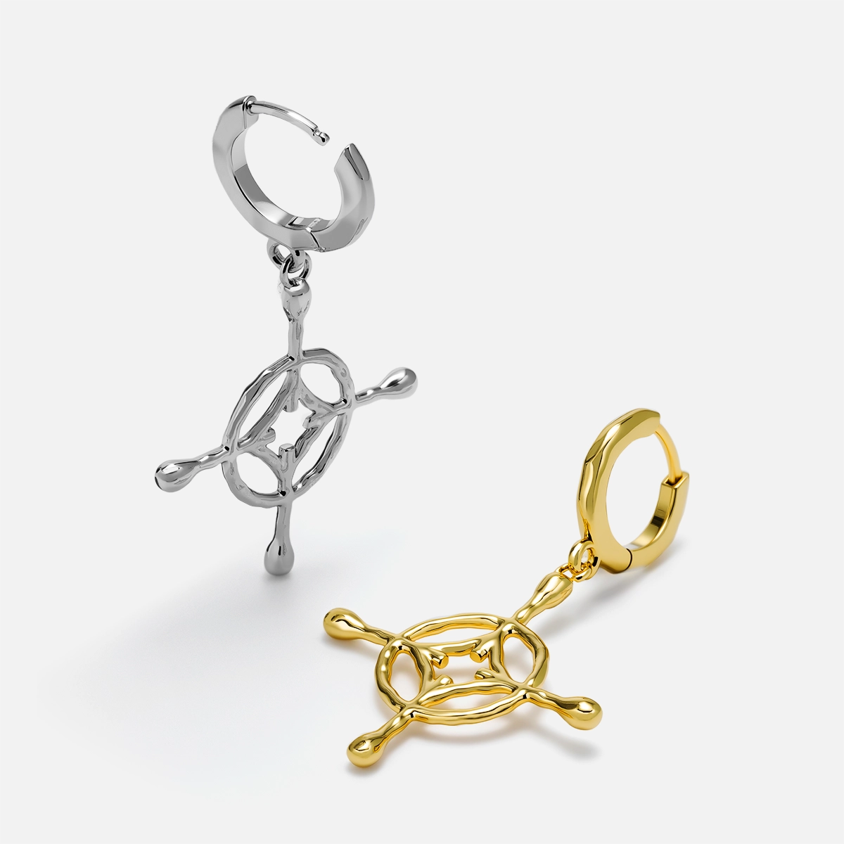 SYMMETRICAL CELESTIAL EARRINGS