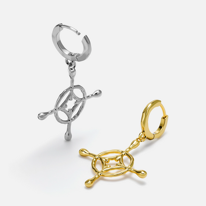 SYMMETRICAL CELESTIAL EARRINGS