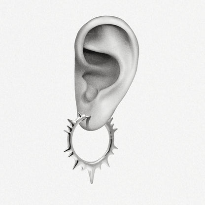 SPIKED AURA EARRINGS