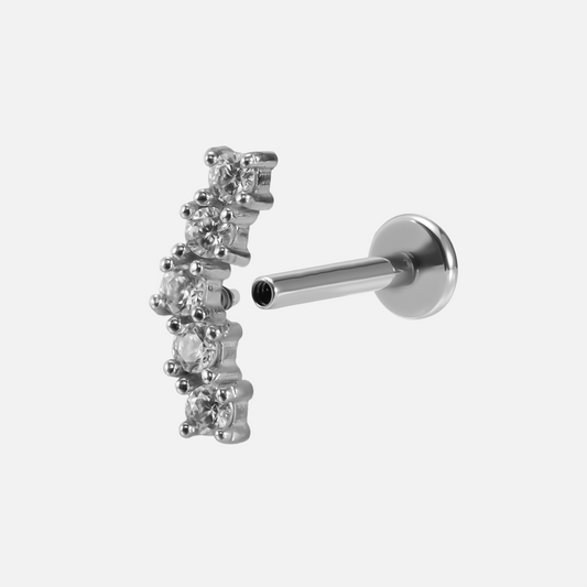 TIMELESS SPARKLE FLAT BACK STUD