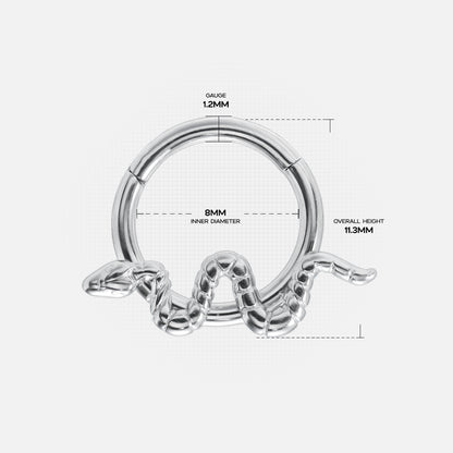 SNAKE SEPTUM CLICKER