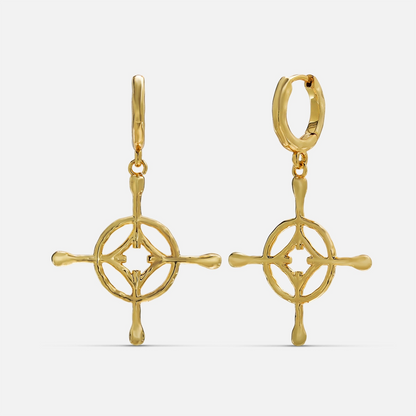 SYMMETRICAL CELESTIAL EARRINGS