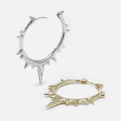 SUN SPIKE EARRINGS