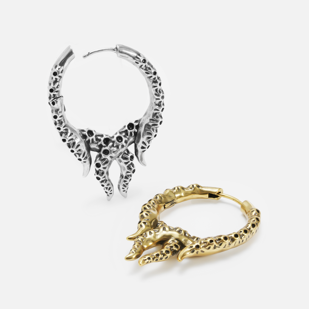 OCTOPUS TENTACLE EARRINGS