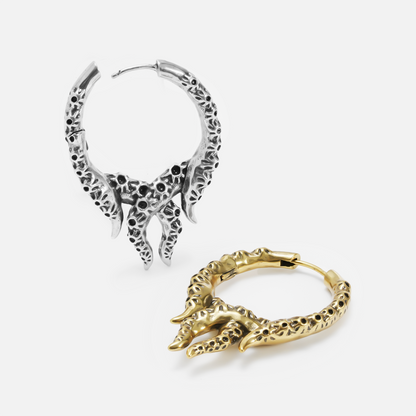 OCTOPUS TENTACLE EARRINGS