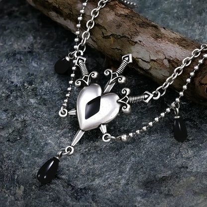 BLADEBOUND HEART NECKLACE