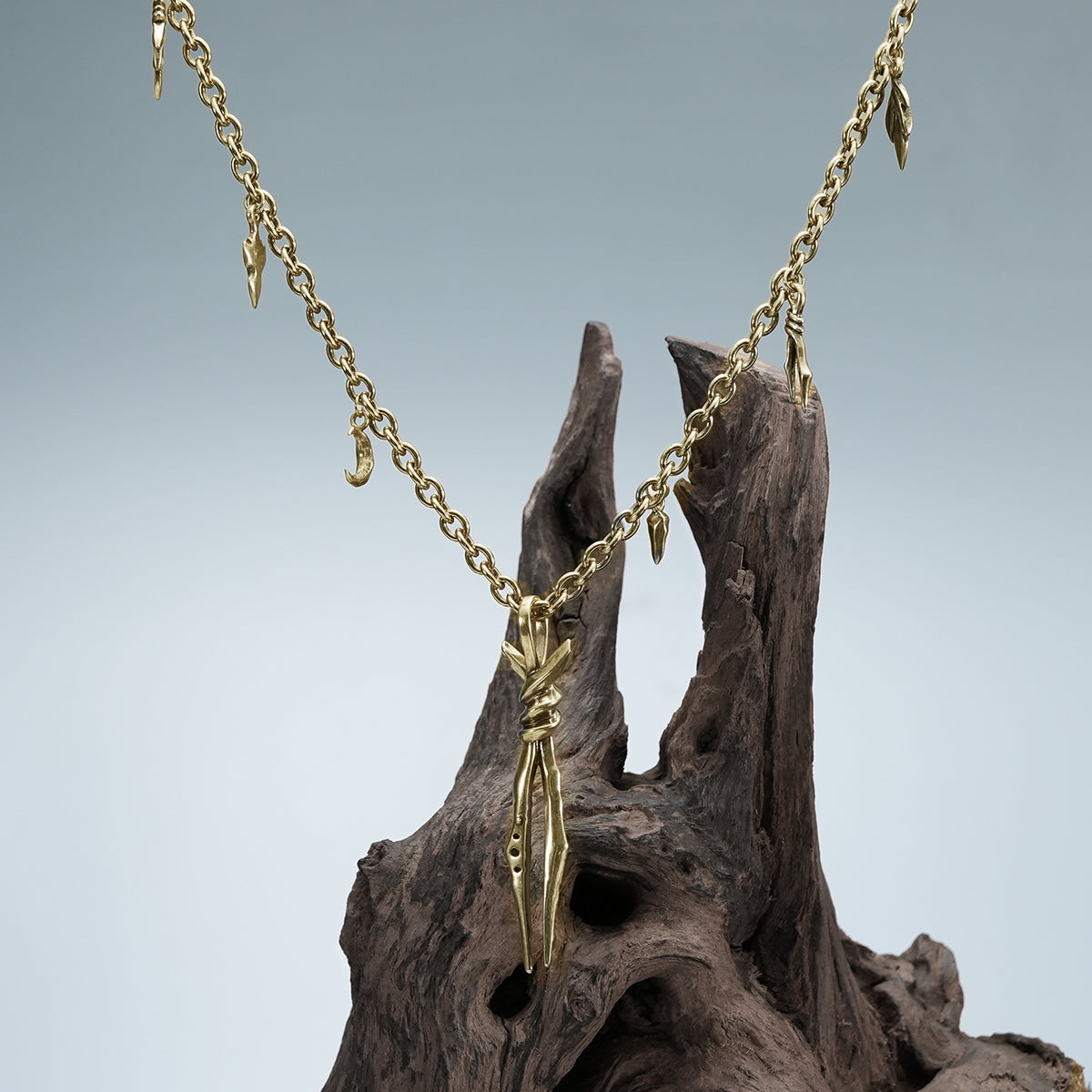 BOUND TWIN NECKLACE