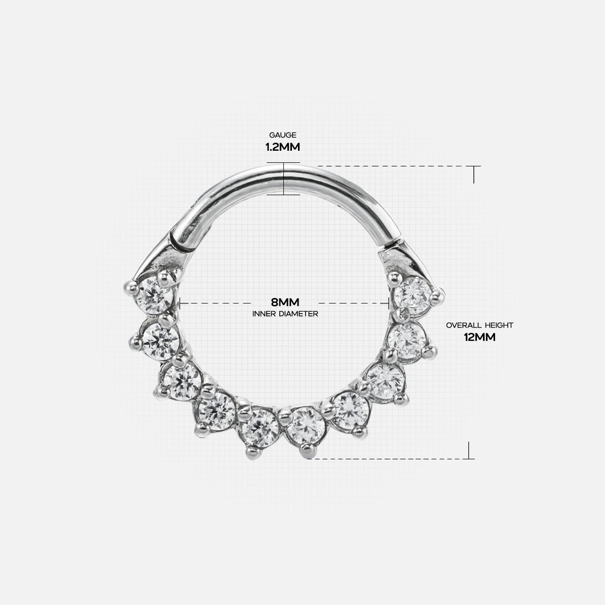 SPARKLING SEPTUM CLICKER