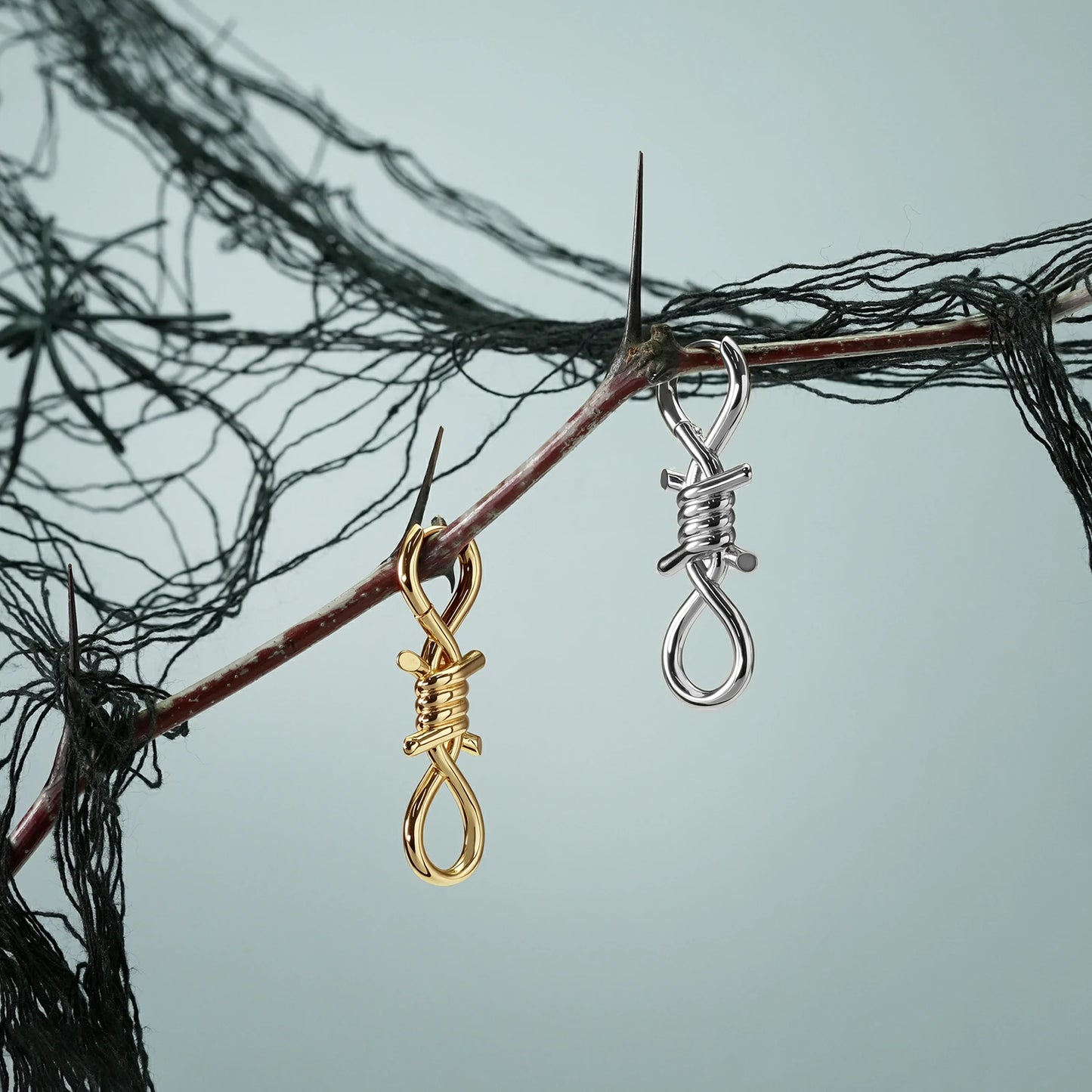 BOUND INFINITY EARRINGS