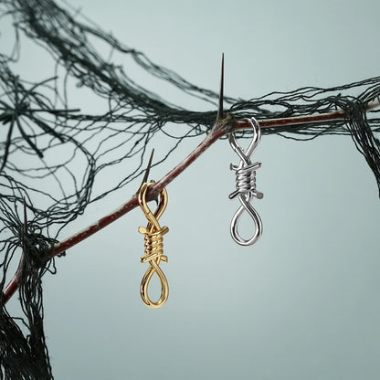 BOUND INFINITY EARRINGS