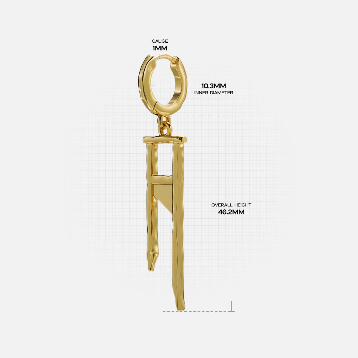 CHIC GUILLOTINE EARRINGS