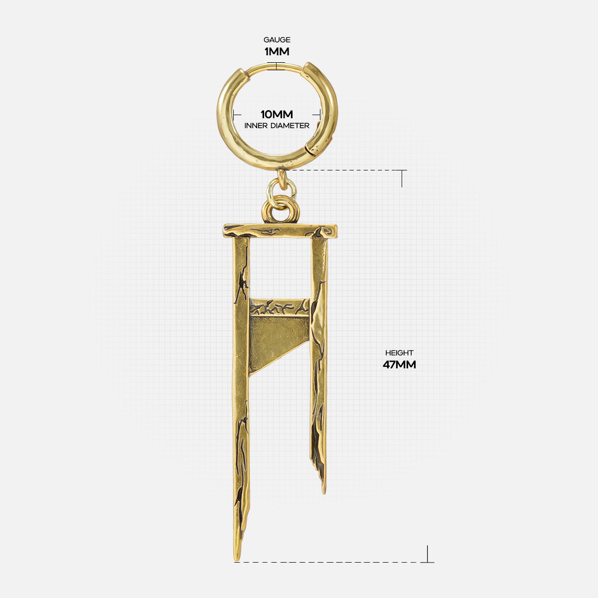 CHIC GUILLOTINE EARRINGS