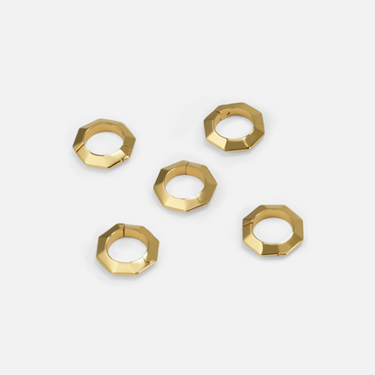 SOVEREIGN GEOMETRY RING STACKS (5PCS)