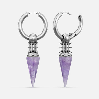 RIVET PRISM EARRINGS