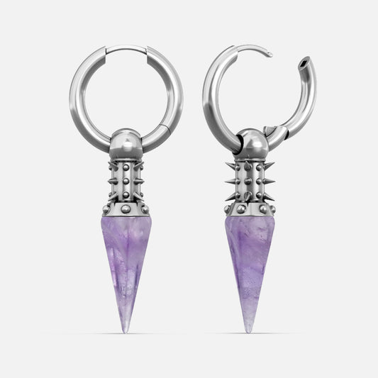 RIVET PRISM EARRINGS