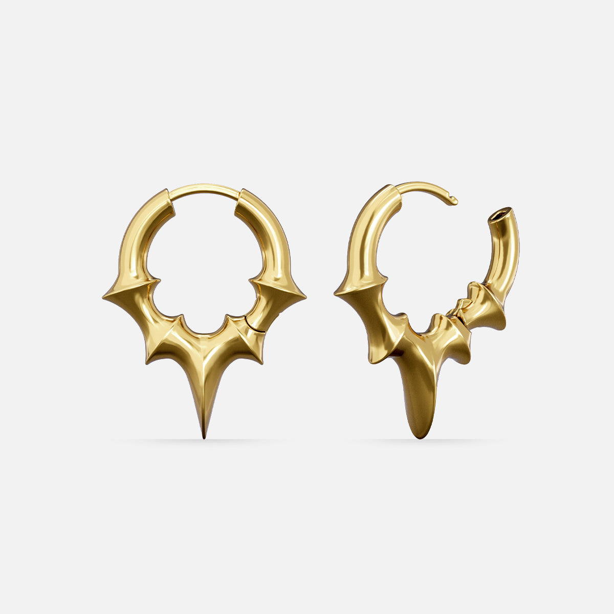 THORN CROWN EARRINGS