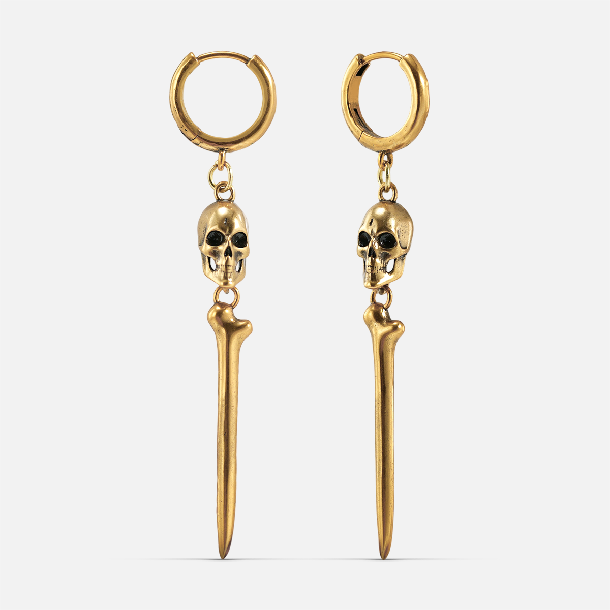 BONE SPIKE EARRINGS