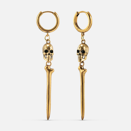 BONE SPIKE EARRINGS
