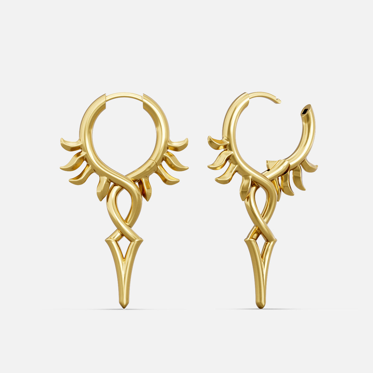 WARDEN SPIKE EARRINGS