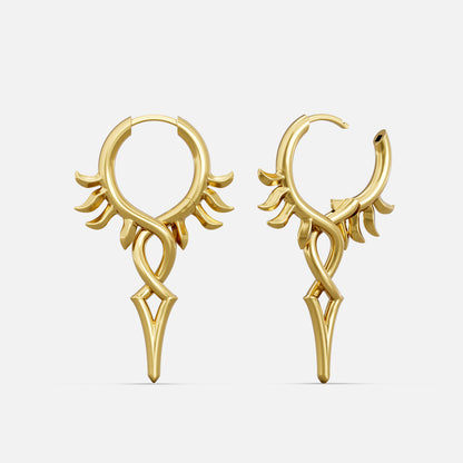 WARDEN SPIKE EARRINGS