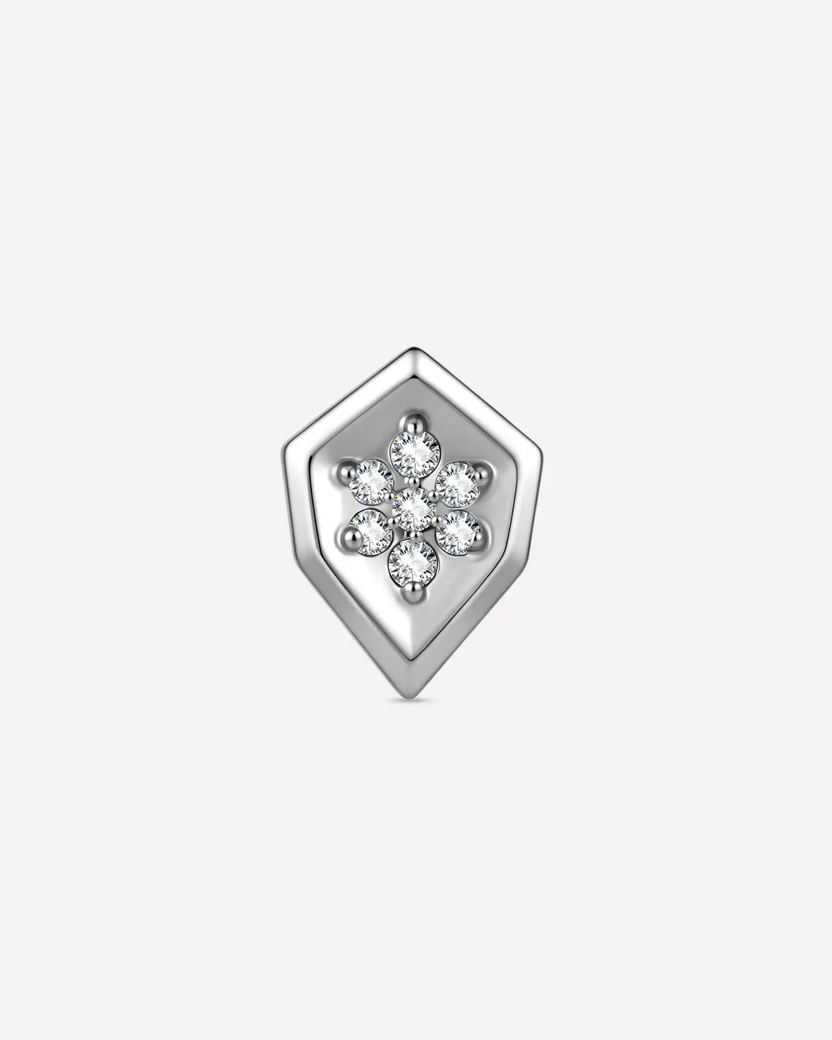 CRYSTAL SHIELD FLATBACK STUD