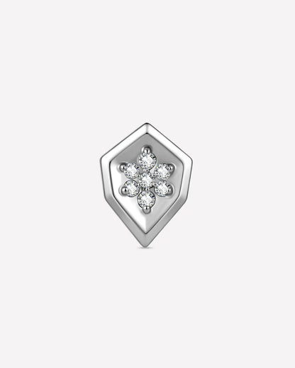 CRYSTAL SHIELD FLATBACK STUD