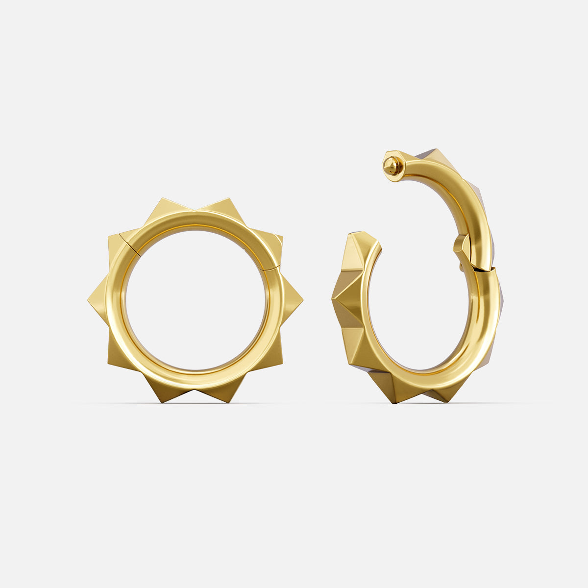 VERTEX SPIKE RING STACKS (5PCS)