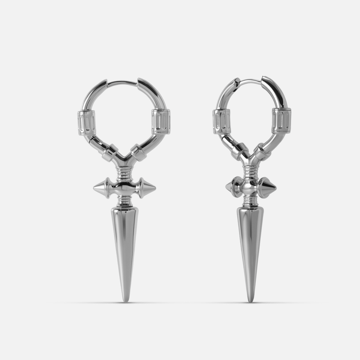 CROSSFORGE SPIKE EARRINGS