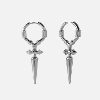 CROSSFORGE SPIKE EARRINGS