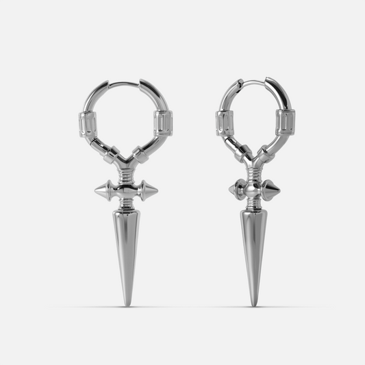 CROSSFORGE SPIKE EARRINGS