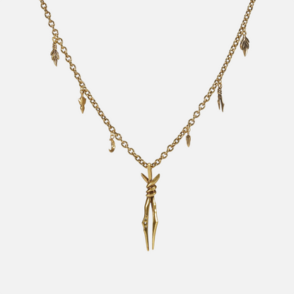 BOUND TWIN NECKLACE