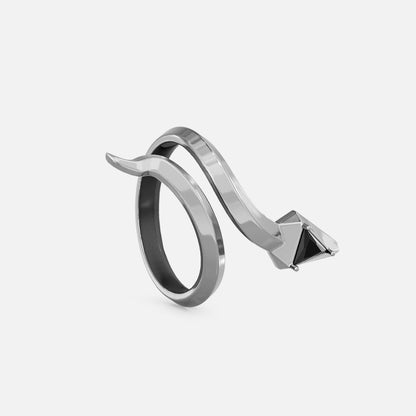 COILED SERPENT RING