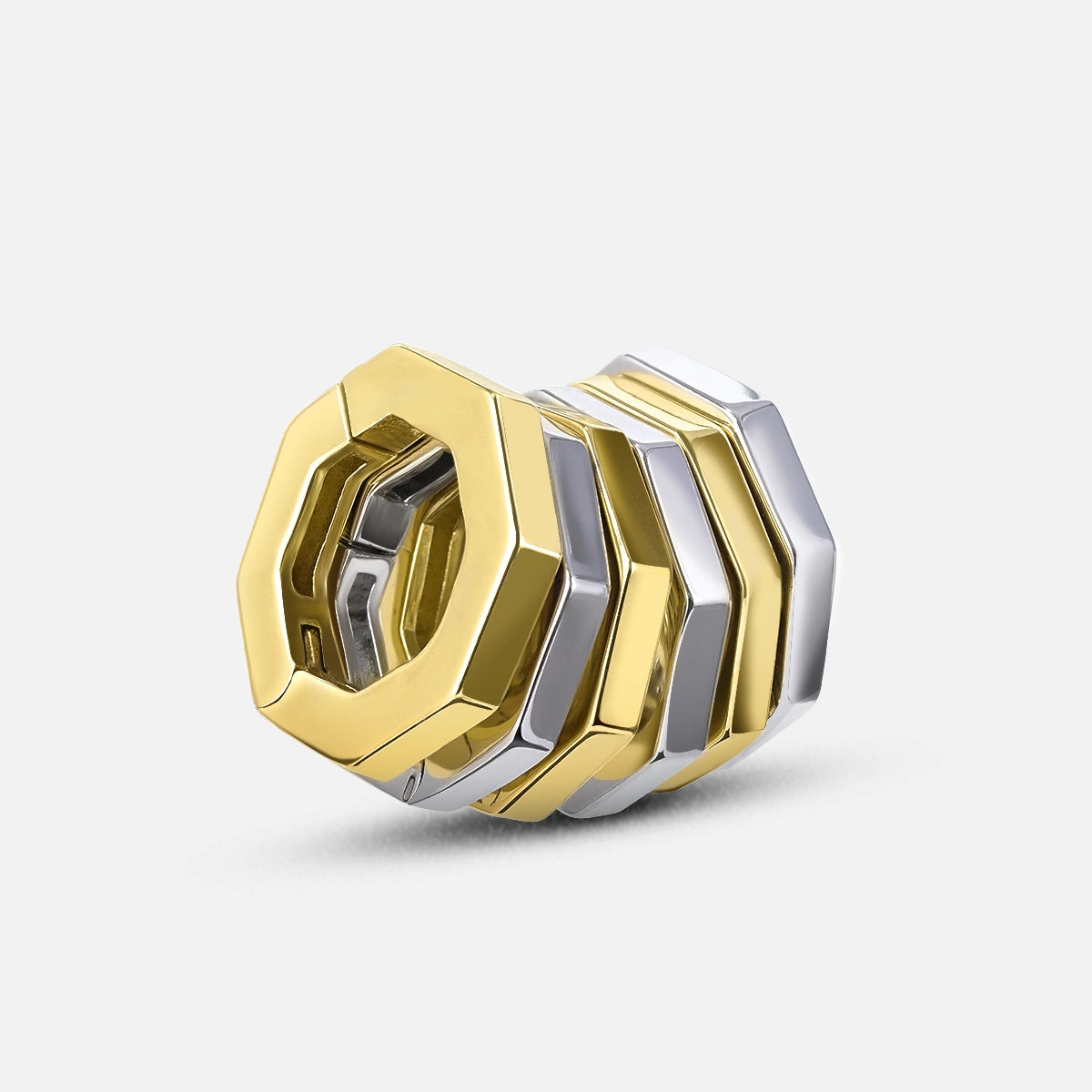 GEOMETRIC CORE RING STACKS (5PCS)