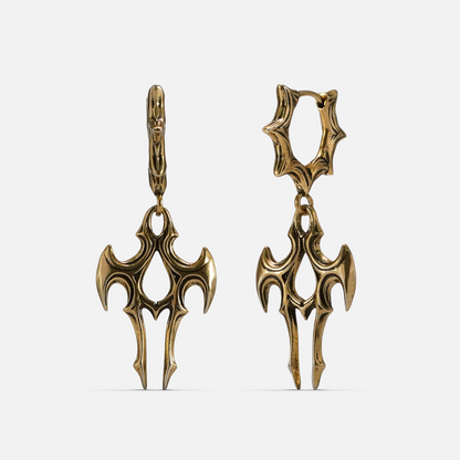 LONGINUS JUDGMENT TALON EARRINGS