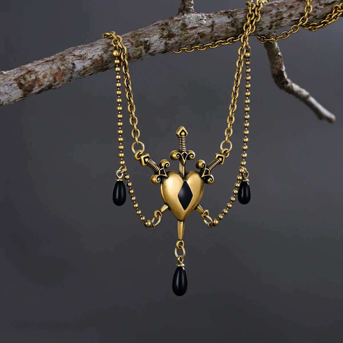BLADEBOUND HEART NECKLACE