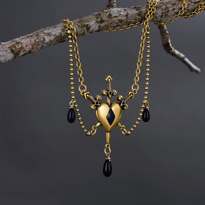 BLADEBOUND HEART NECKLACE