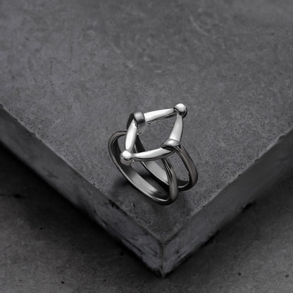 BAGUE CRÂNE MEMENTO MORI