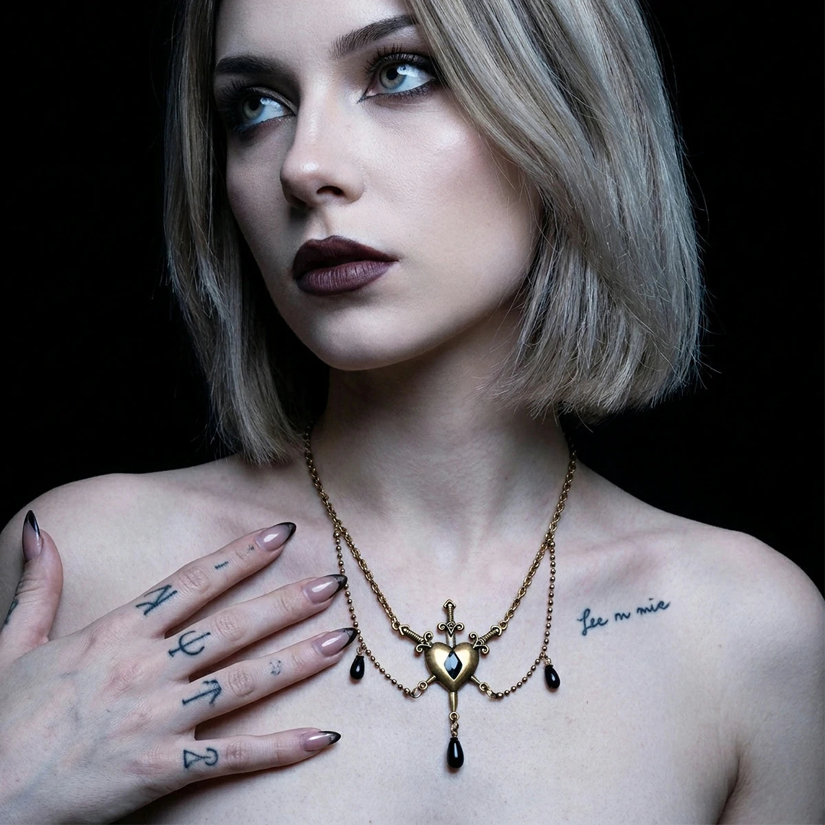 BLADEBOUND HEART NECKLACE