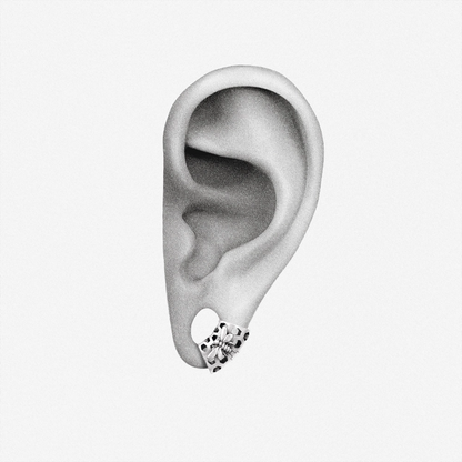HONEYCOMB BEE EAR CUFFS