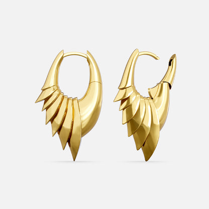 CARAPACE WING EARRINGS