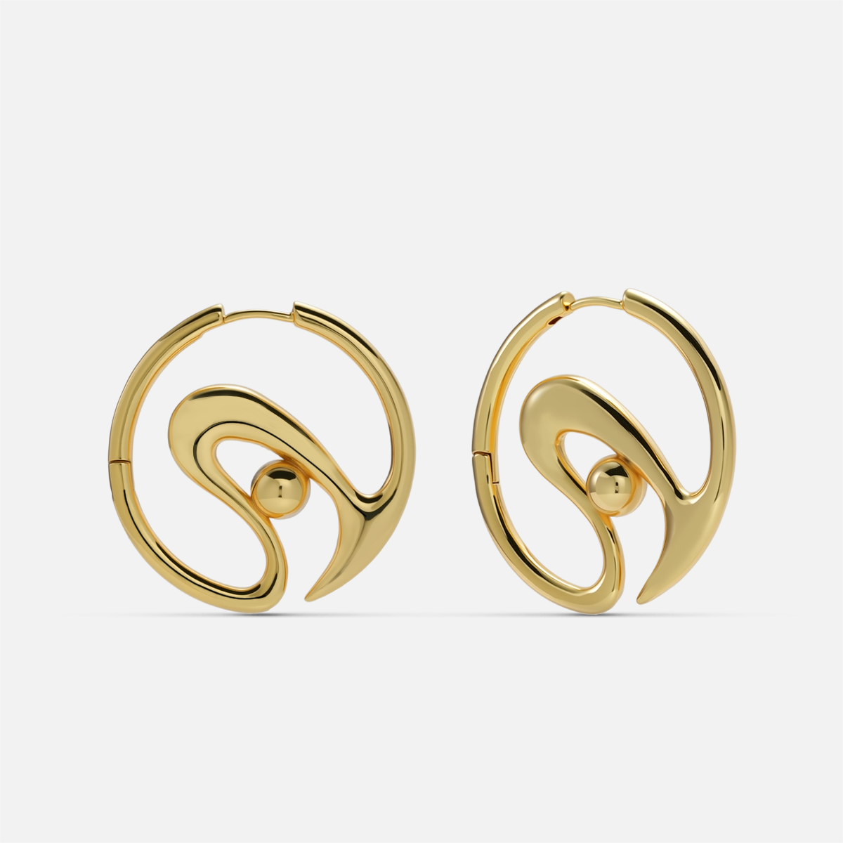 LIQUID ORBIT EARRINGS