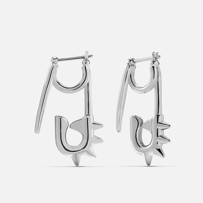 REBEL PIN EARRINGS