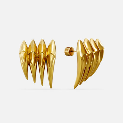 CARAPACE WING EAR STUDS