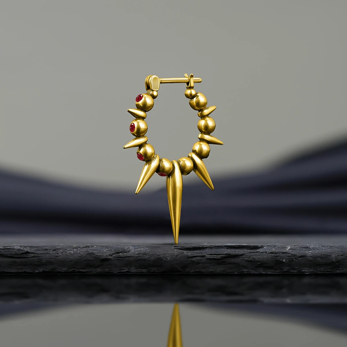 BLOODTHORN SPIKE EARRINGS