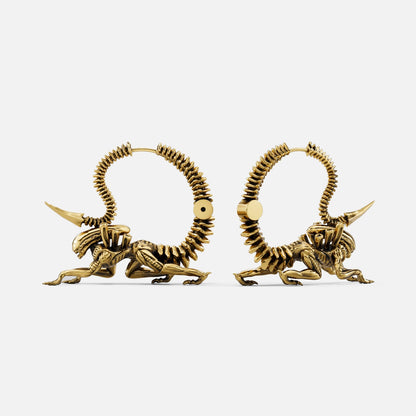 XENOMORPH ALIEN EARRINGS