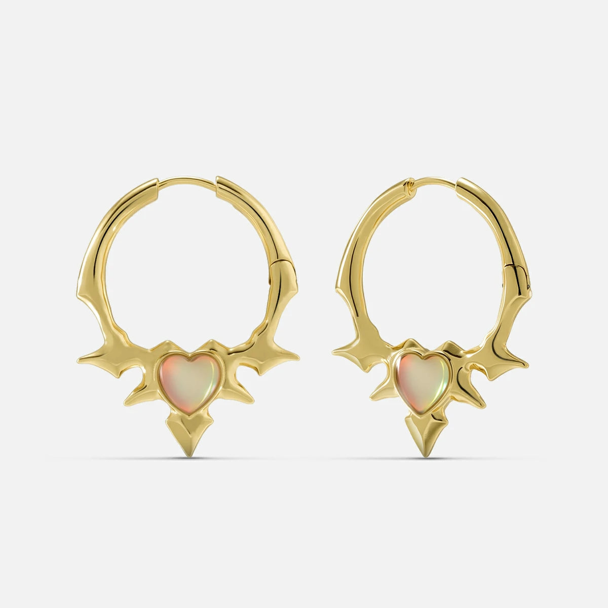 BLAZING HEART EARRINGS