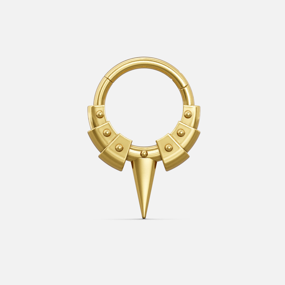 INTERLOCK SPIKE SEPTUM CLICKER